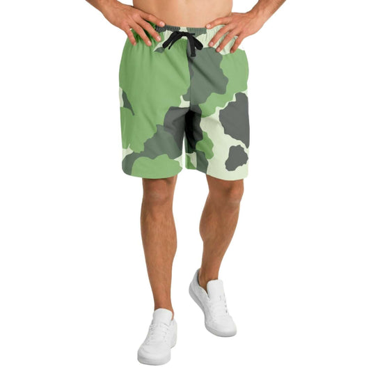 Green Commando Shorts For Men | Long Style HD