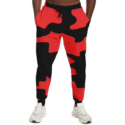 Commando Pants For Men | Red & Black