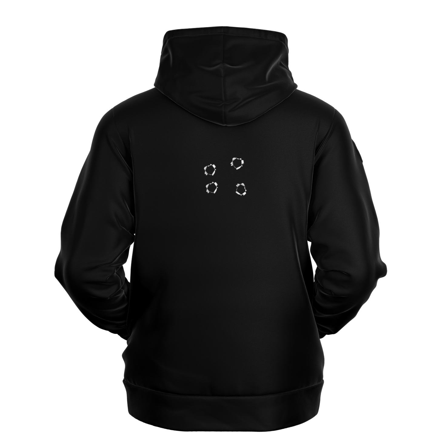 Bullet Holes Hoodie | Unisex Black