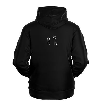 Bullet Holes Hoodie | Unisex Black