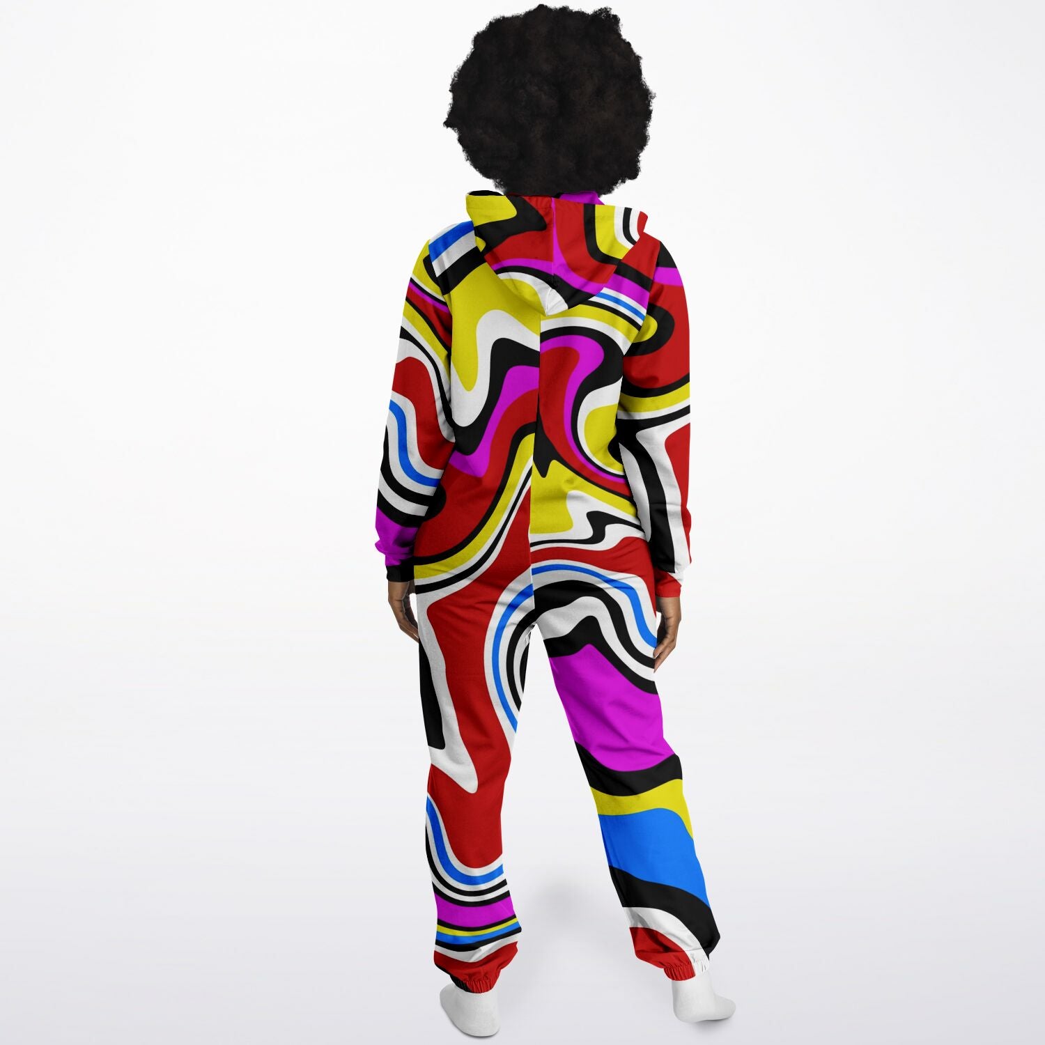 Psychedelic Rainbow Rave Jumpsuit | Unisex HD