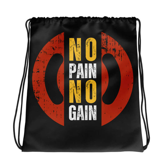 Drawstring bag | No Pain No Gain - Ribooa