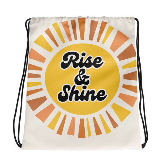 Drawstring bag | Rise & Shine - Ribooa