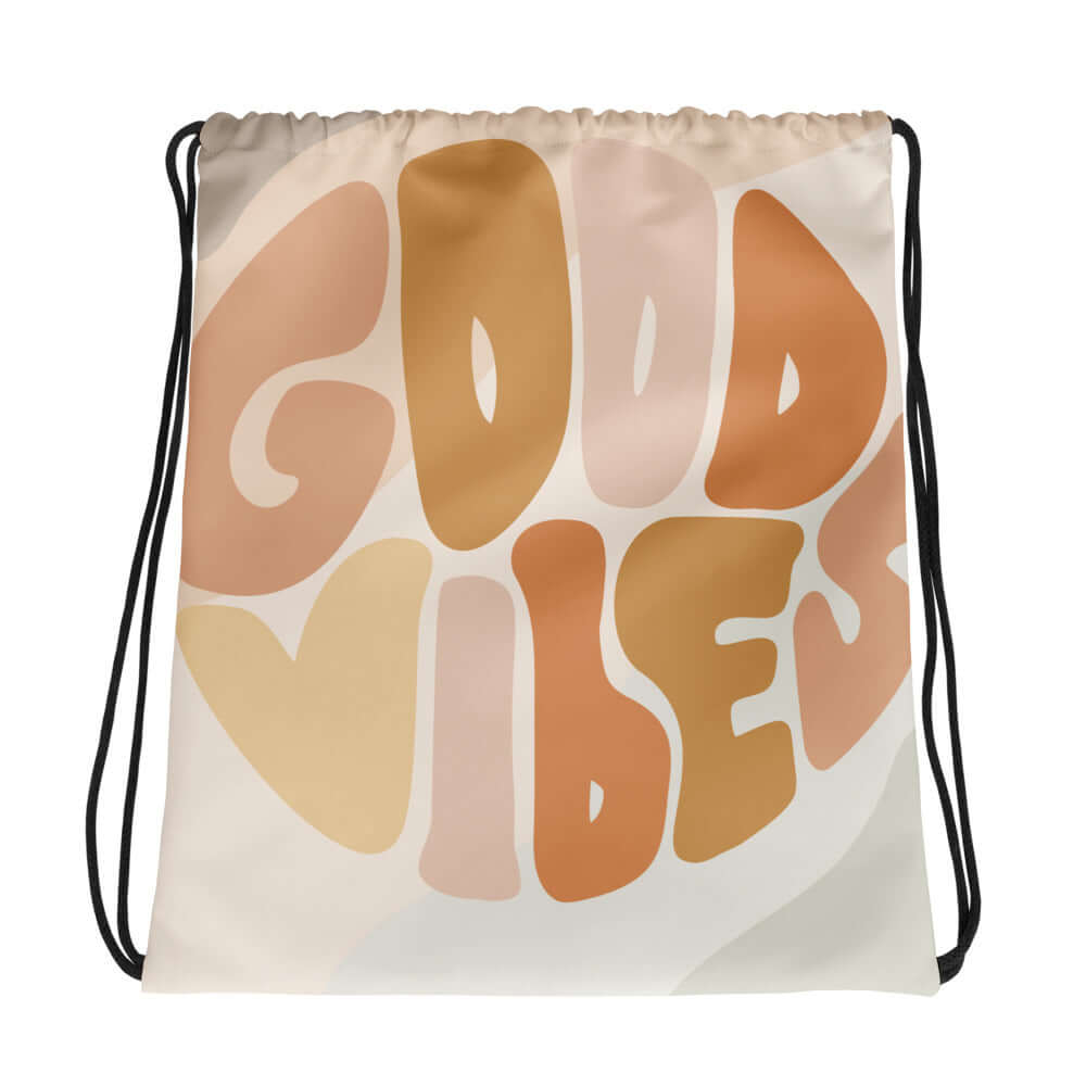 Drawstring bag | Good Vibes - Ribooa