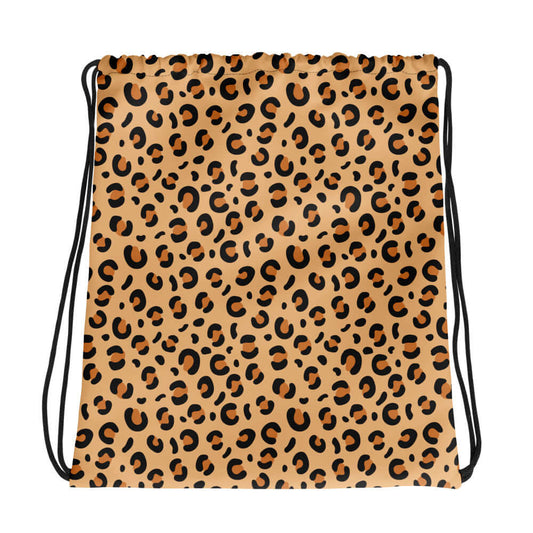 Drawstring bag | Leopard Groove