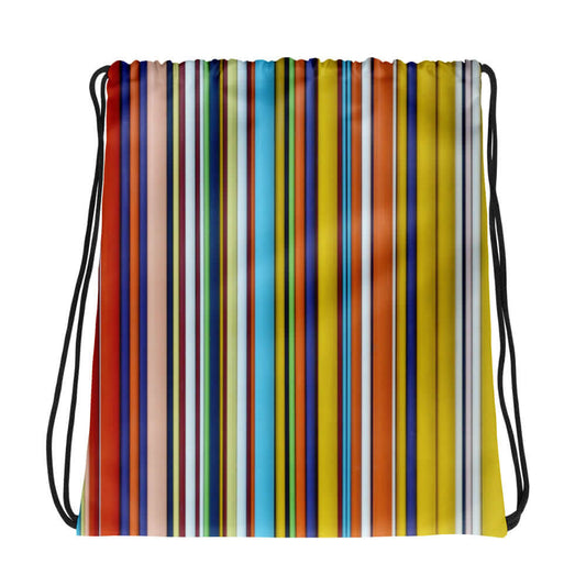 Bolsa con cordón | Líneas coloridas