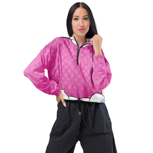 Women’s cropped windbreaker - Ribooa