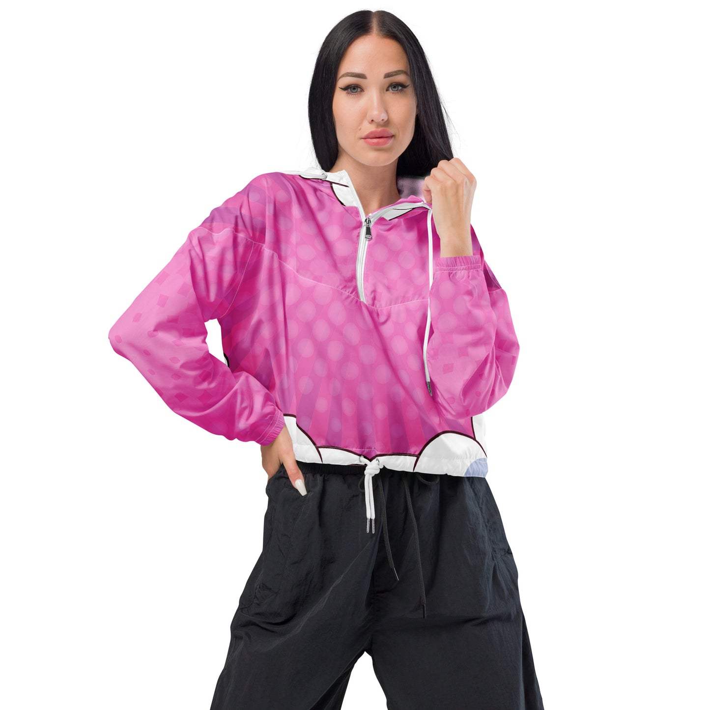 Women’s cropped windbreaker - Ribooa