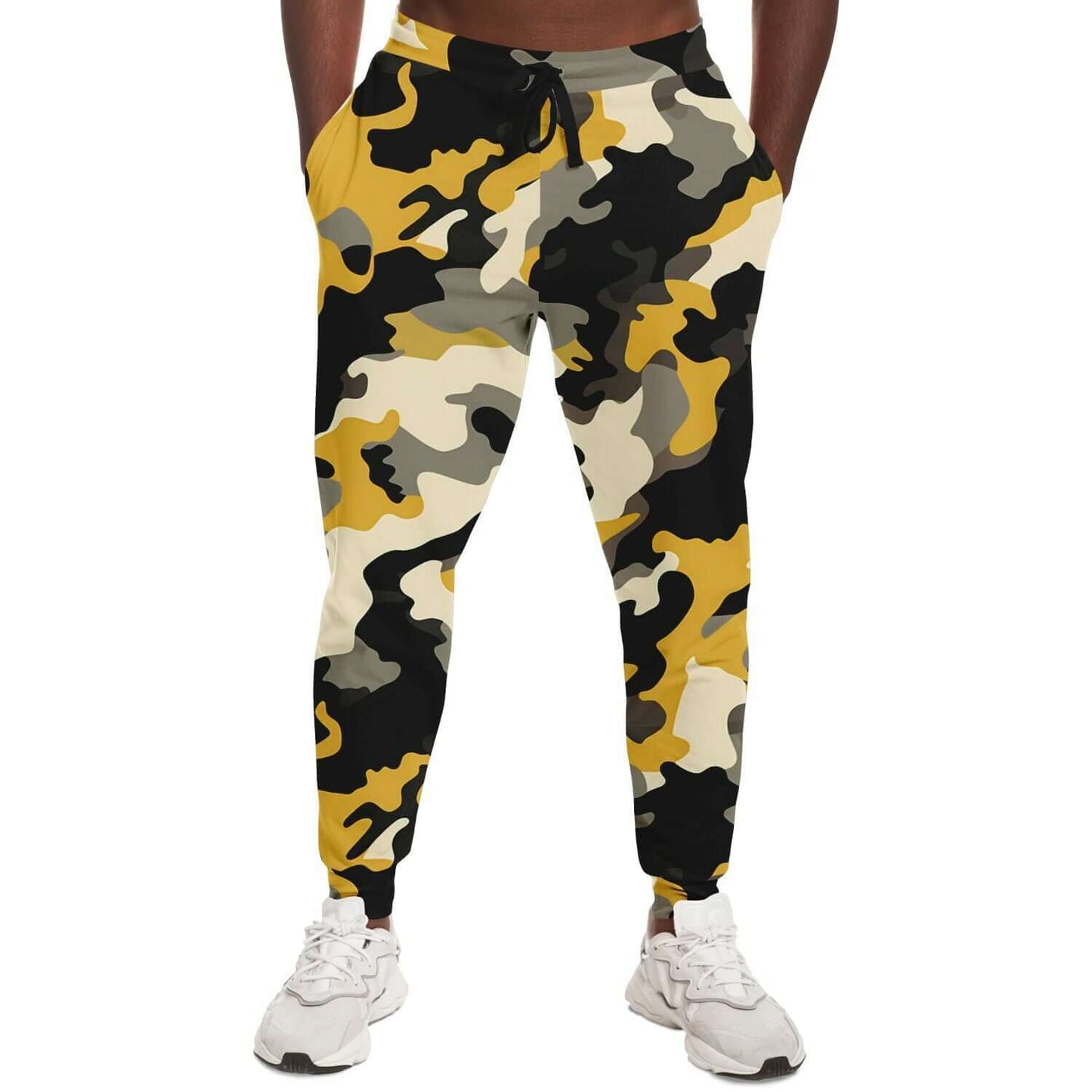 Camo Track Pants | Military Brown & Black