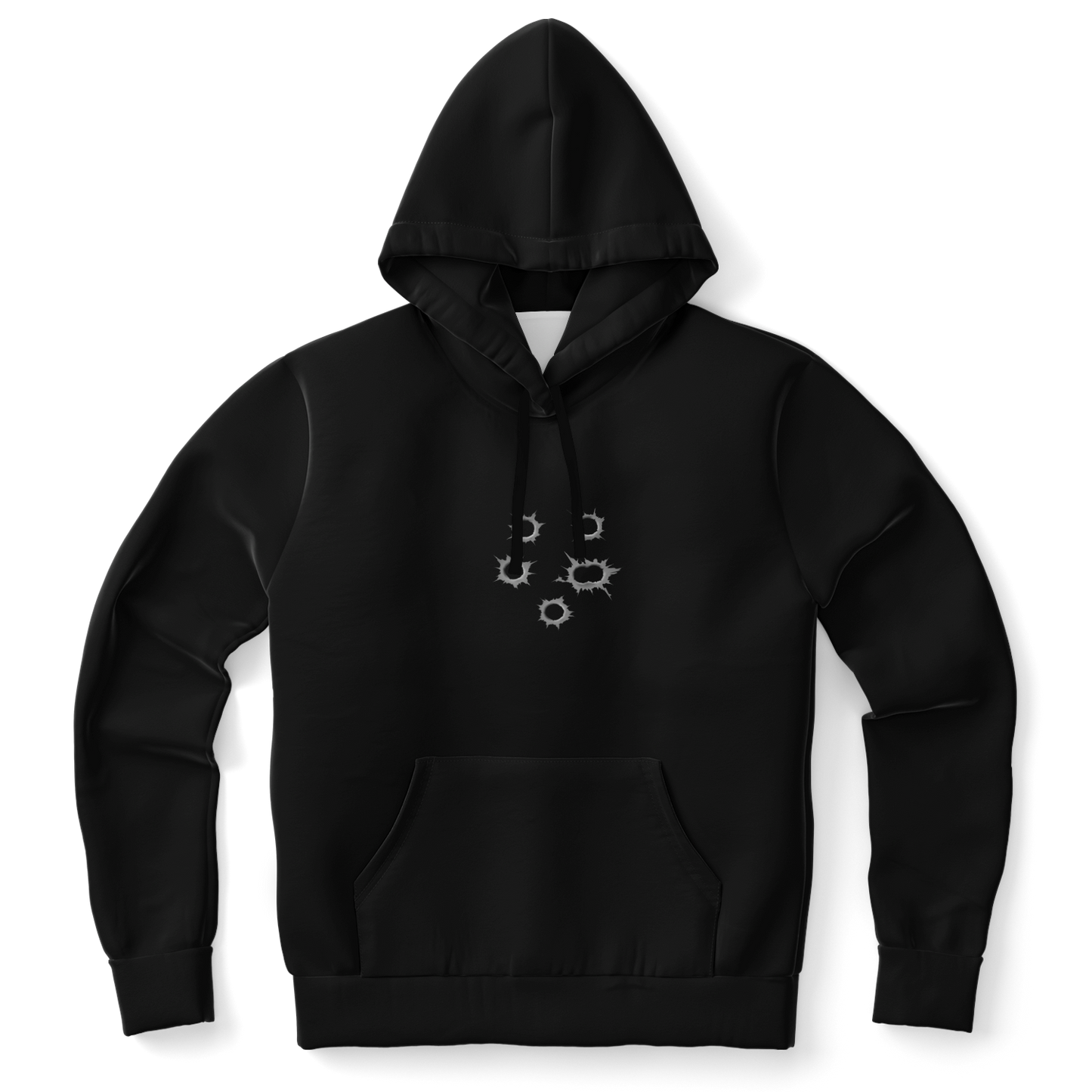 Bullet Holes Hoodie | Unisex Black