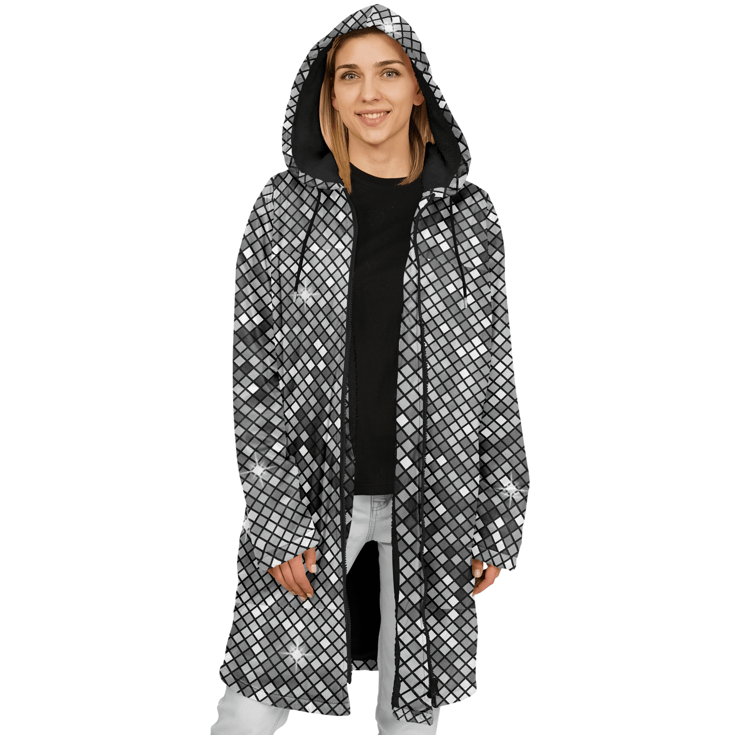 Disco Ball Zipper Cloak | Unisex HD