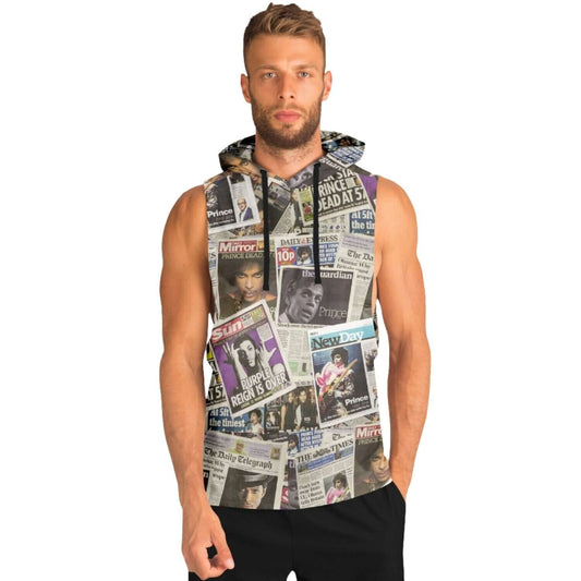 Sleeveless Hoodie For Men | Prince Artwork