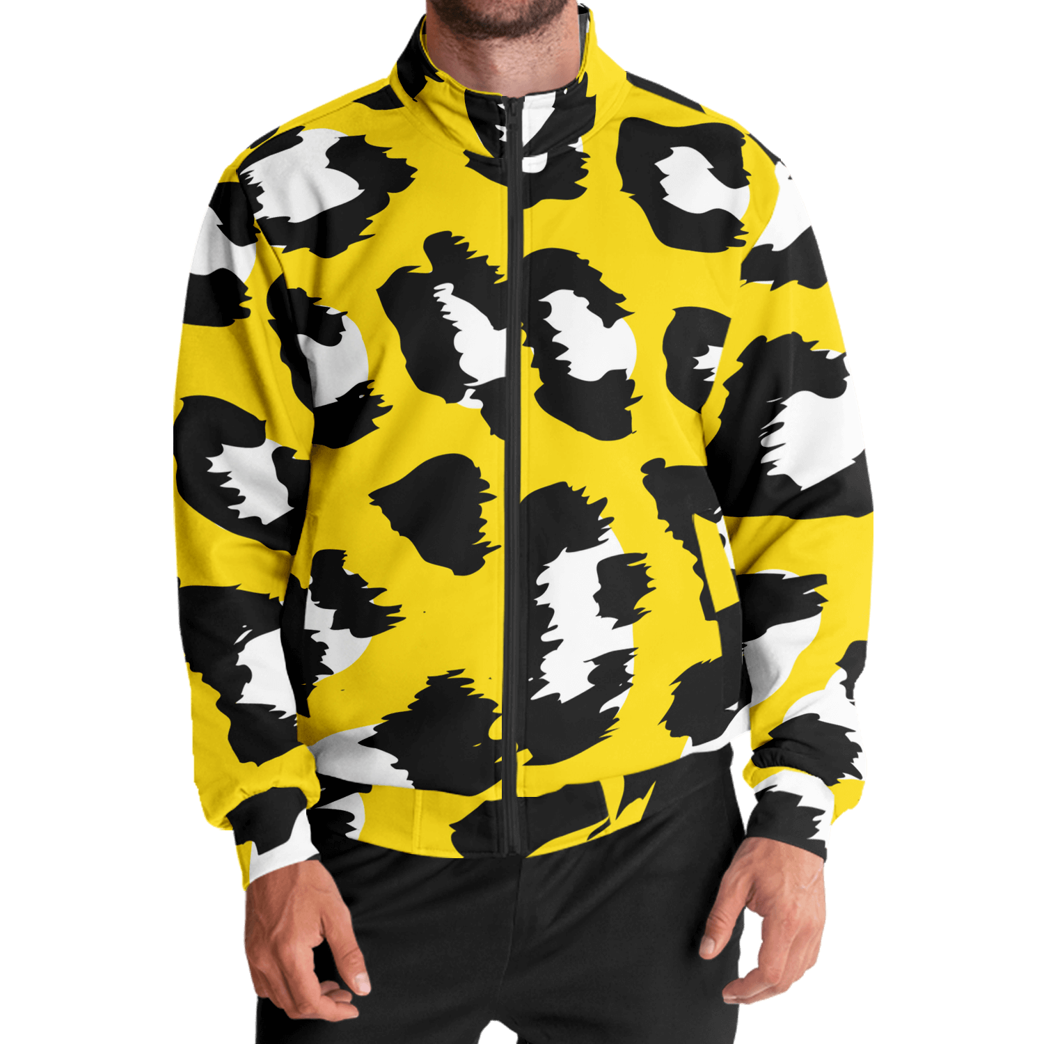 Leopard Jacket | Yellow & Black | Unisex