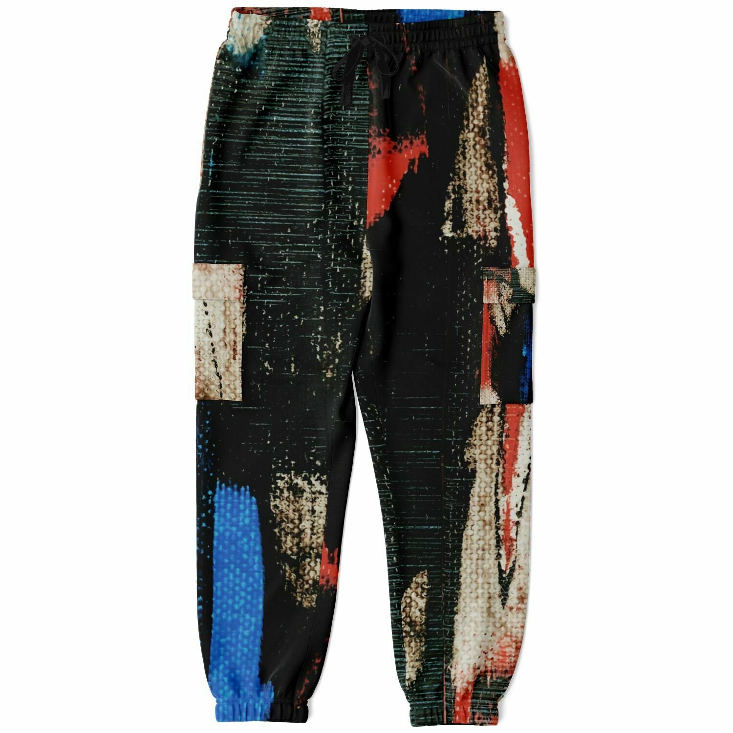 Abstract Cargo Sweatpants | Art HD Print