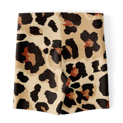 Classic Leopard Legging Shorts | HD Print