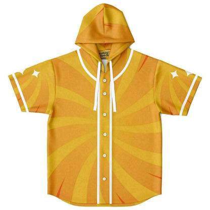 Hooded Baseball Jersey | HD Print - Ribooa