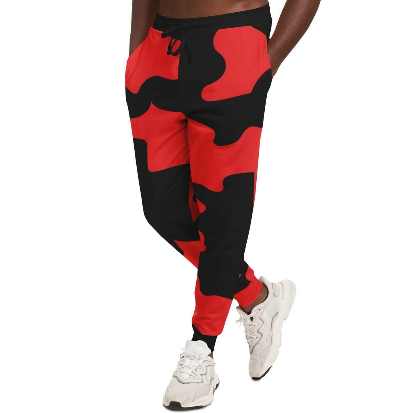 Commando Pants For Men | Red & Black