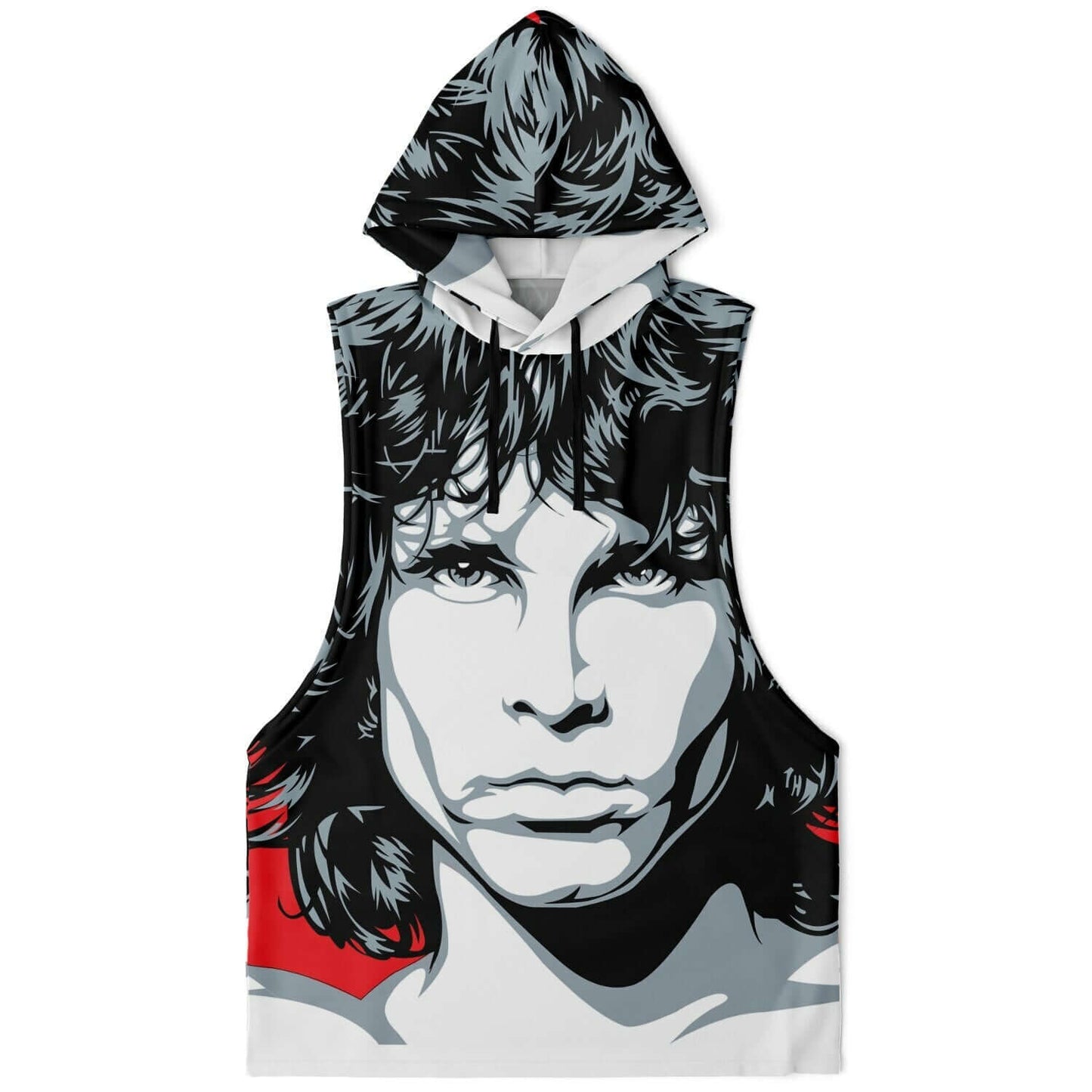 Sleeveless Hoodie | Jim Morrisson Artwork