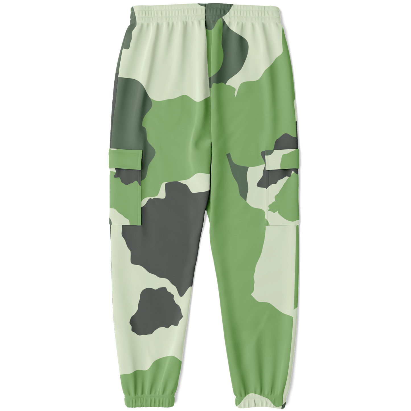 Commando Cargo Sweatpants | Green HD Print