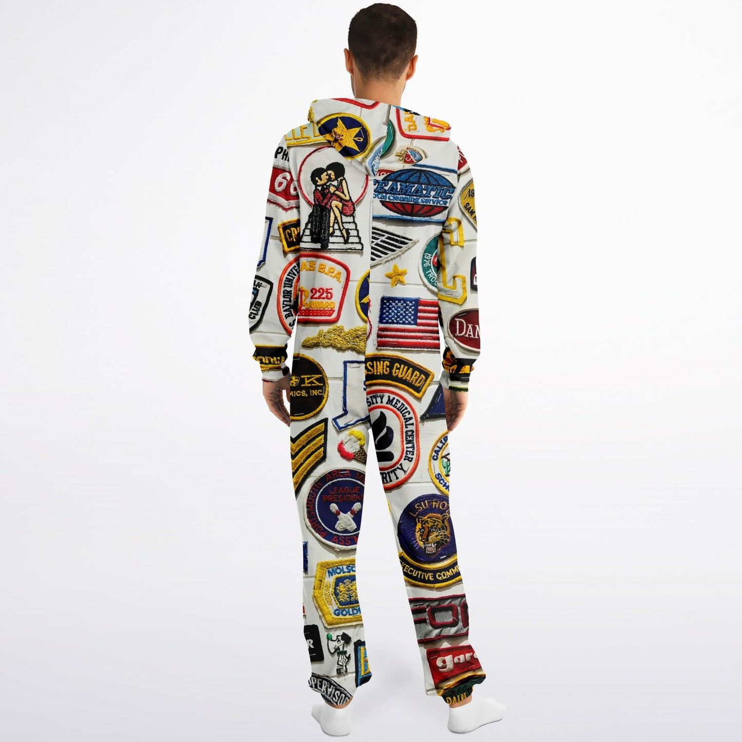 Funky Patches Rave Jumpsuit | Unisex HD