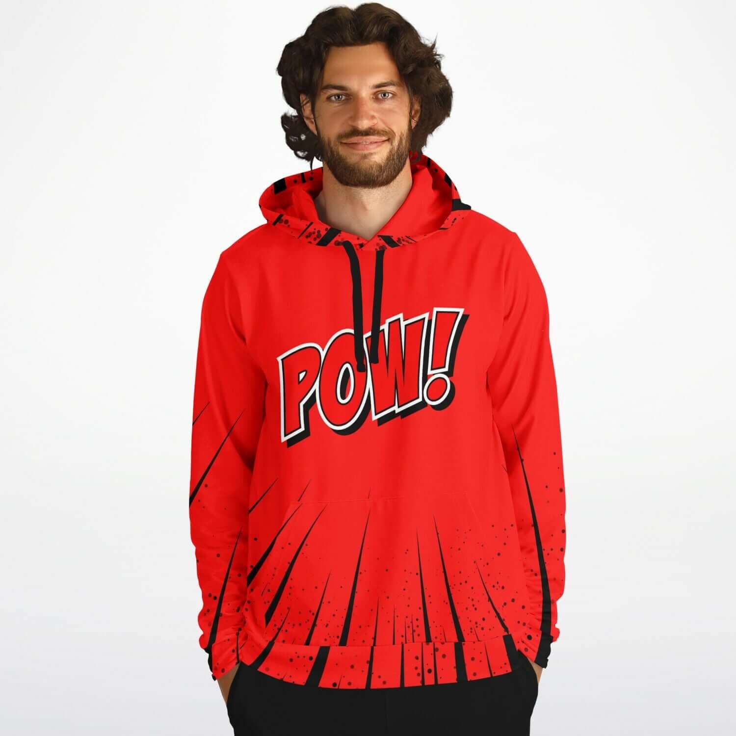 Red POW! Hoodie | Pop Art HD