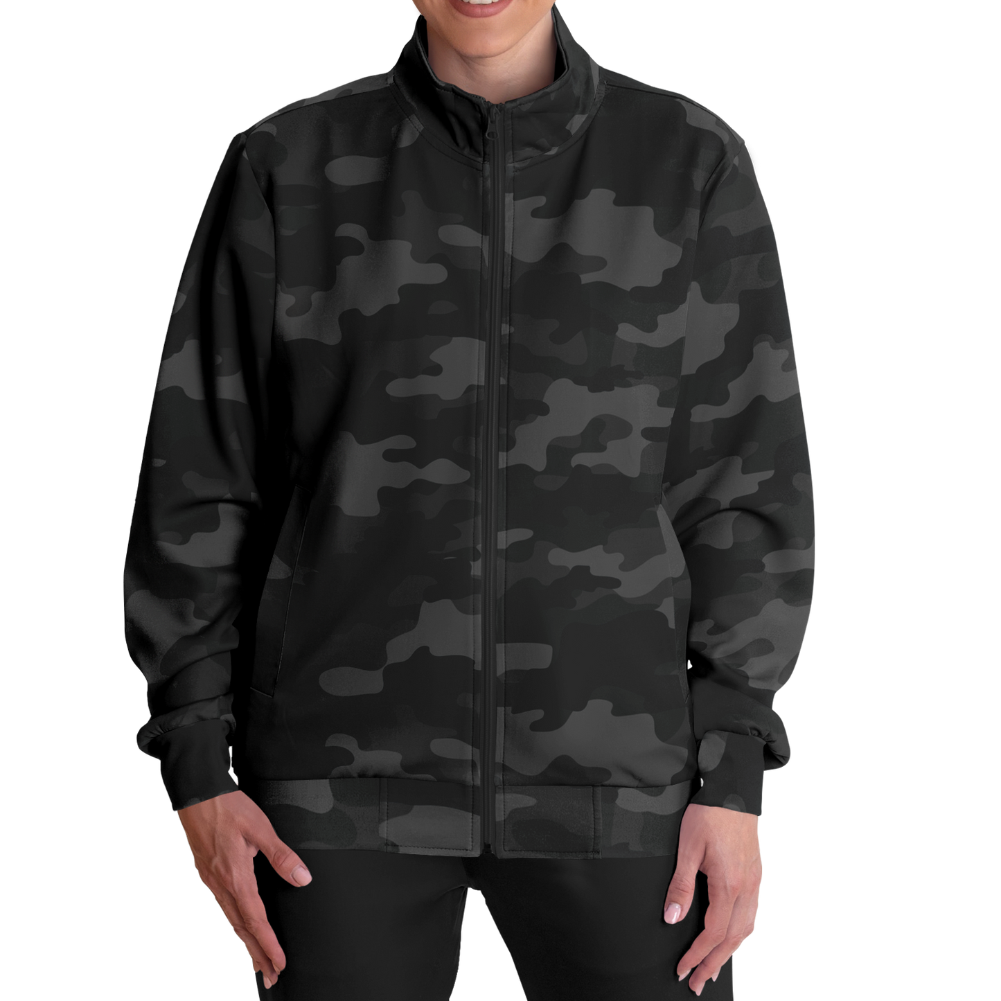 Camo Jacket | Military Black Camouflage | Unisex