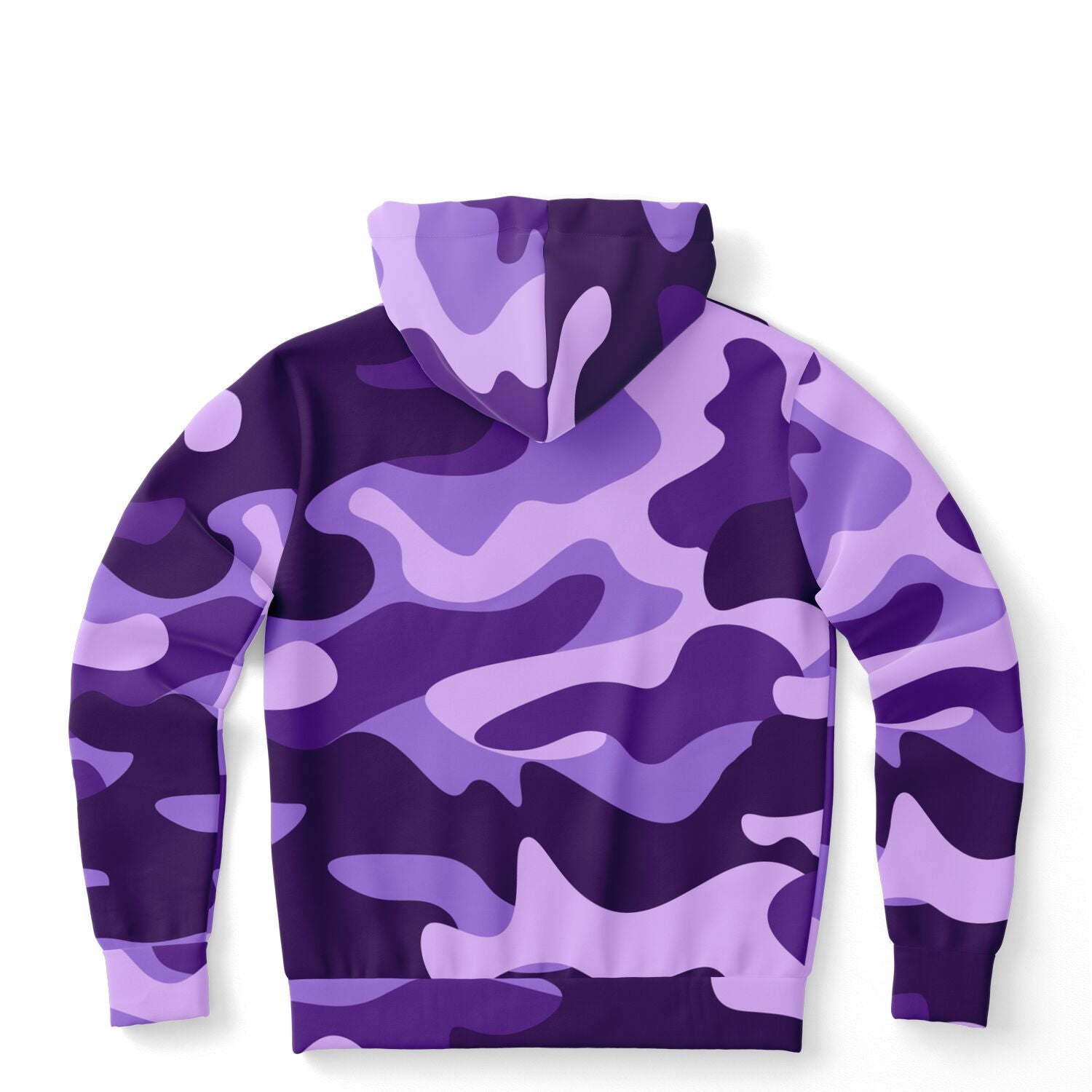 Purple Grape & Mauve Camouflage Hoodie | Unisex