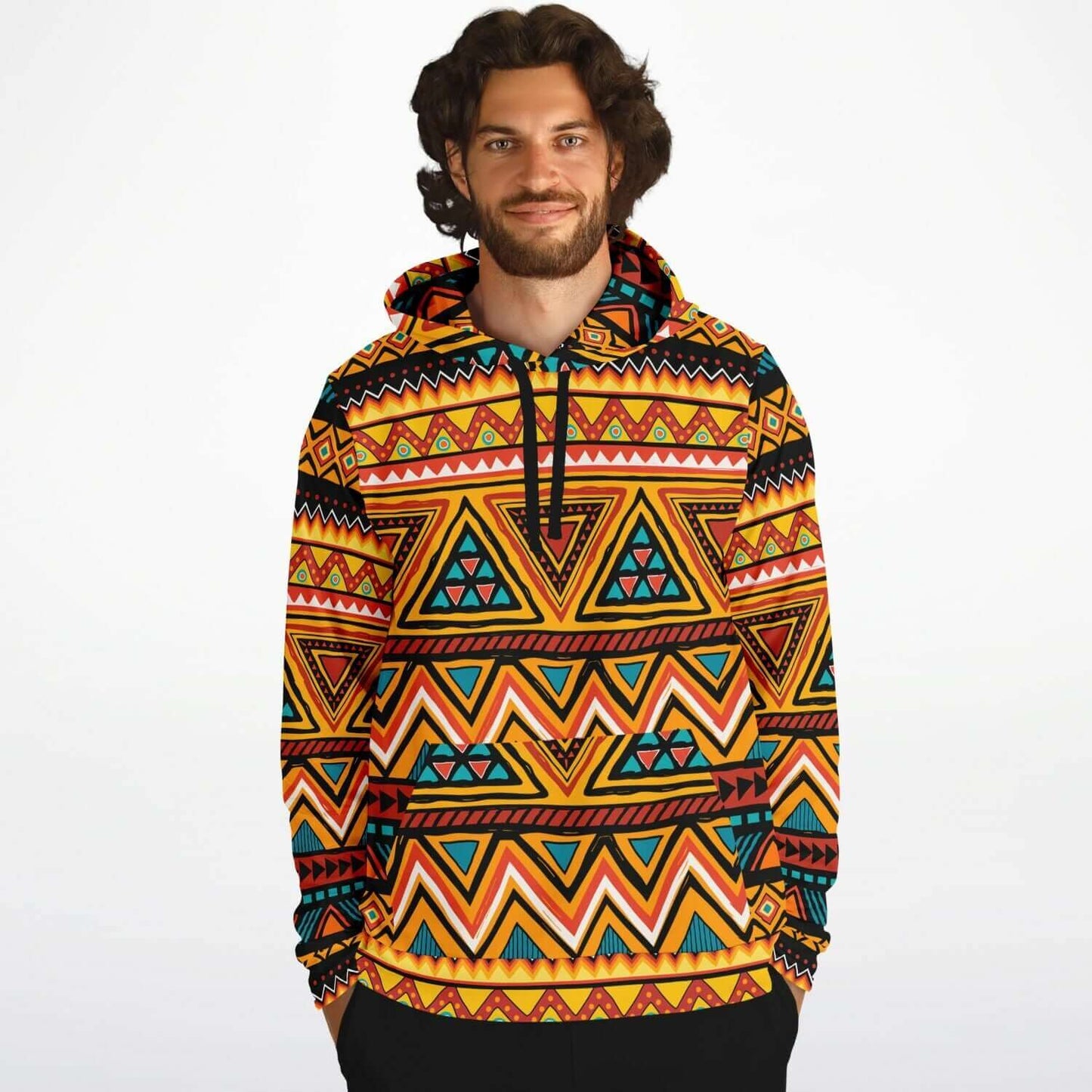 Colorful Mexican Hoodie | Ethnic Pattern