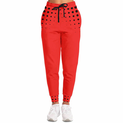 Pantalones deportivos para mujer HD | Arte pop rojo