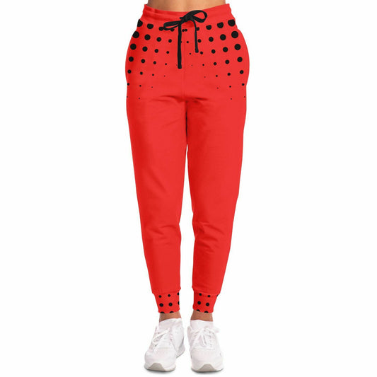 Pantalones deportivos para mujer HD | Arte pop rojo