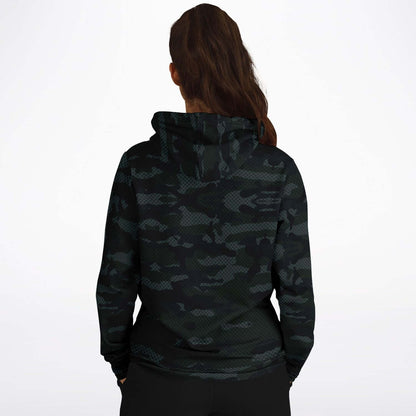 Military Dark Green Camo Hoodie