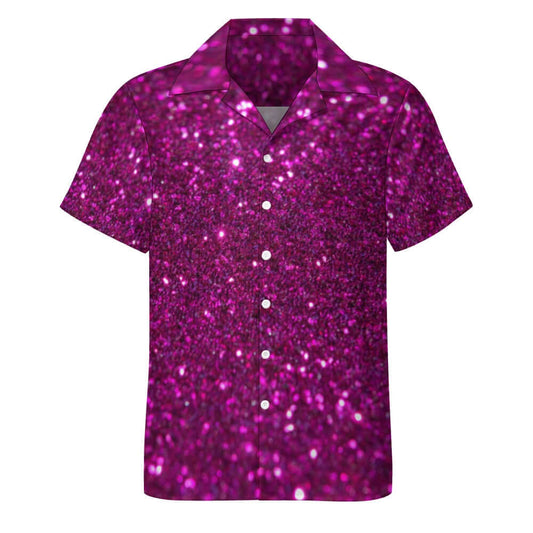 Cuban Collar Shirt | Purple Haze | Shipping Included - Ribooa
