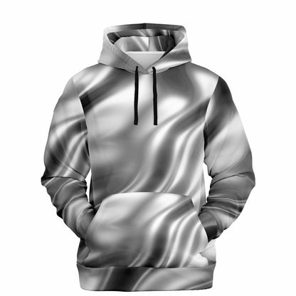 Silver Hoodie | Unisex | Metallic All Over Print