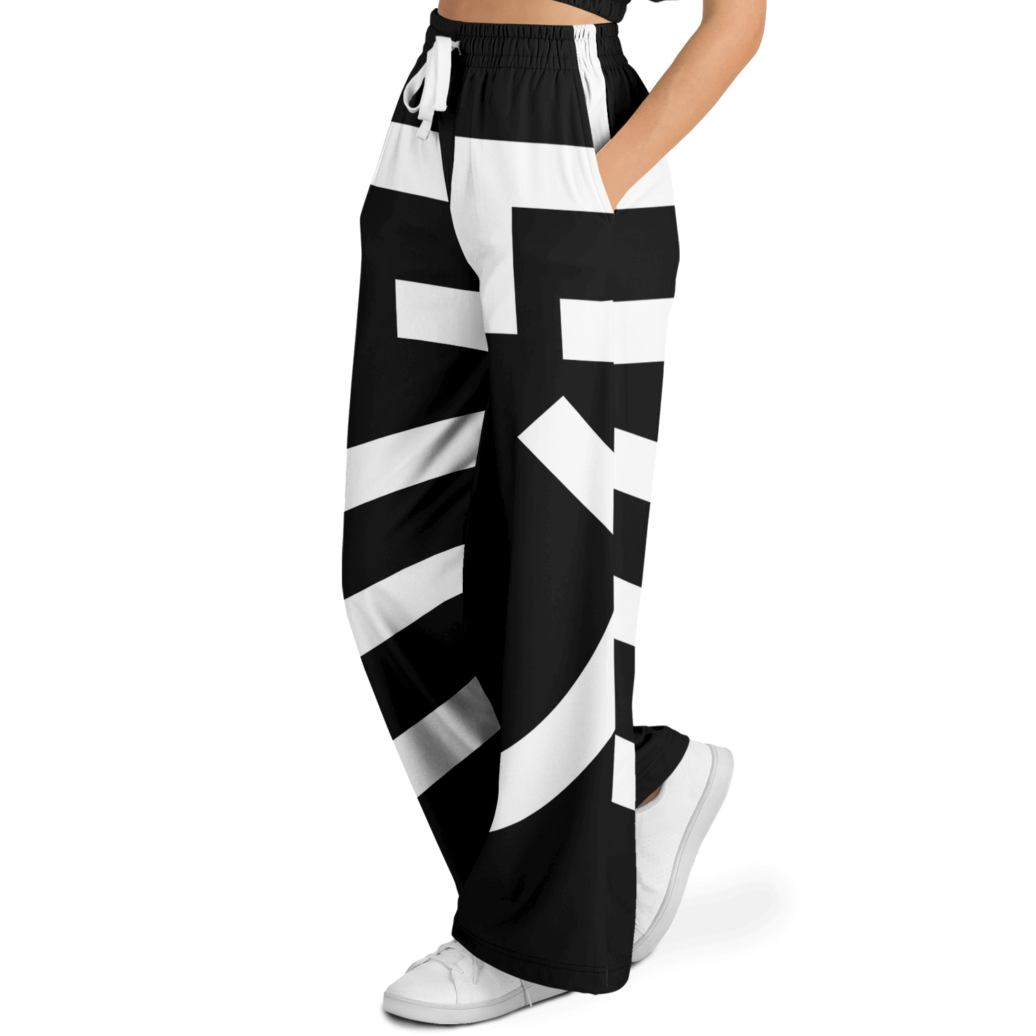 Women's Wide Leg Pants | Black Japanese House