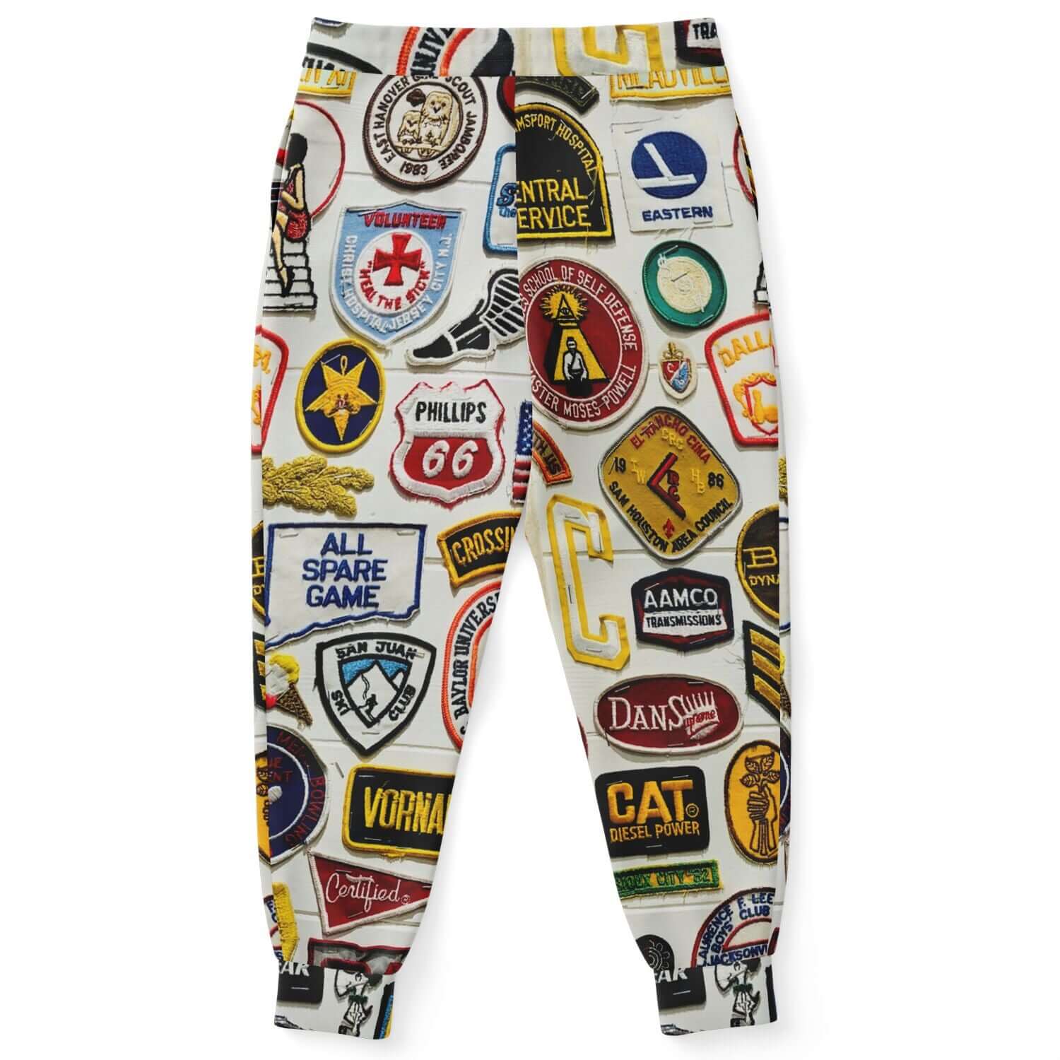 Funky Patches Track Pants | HD Print | Unisex