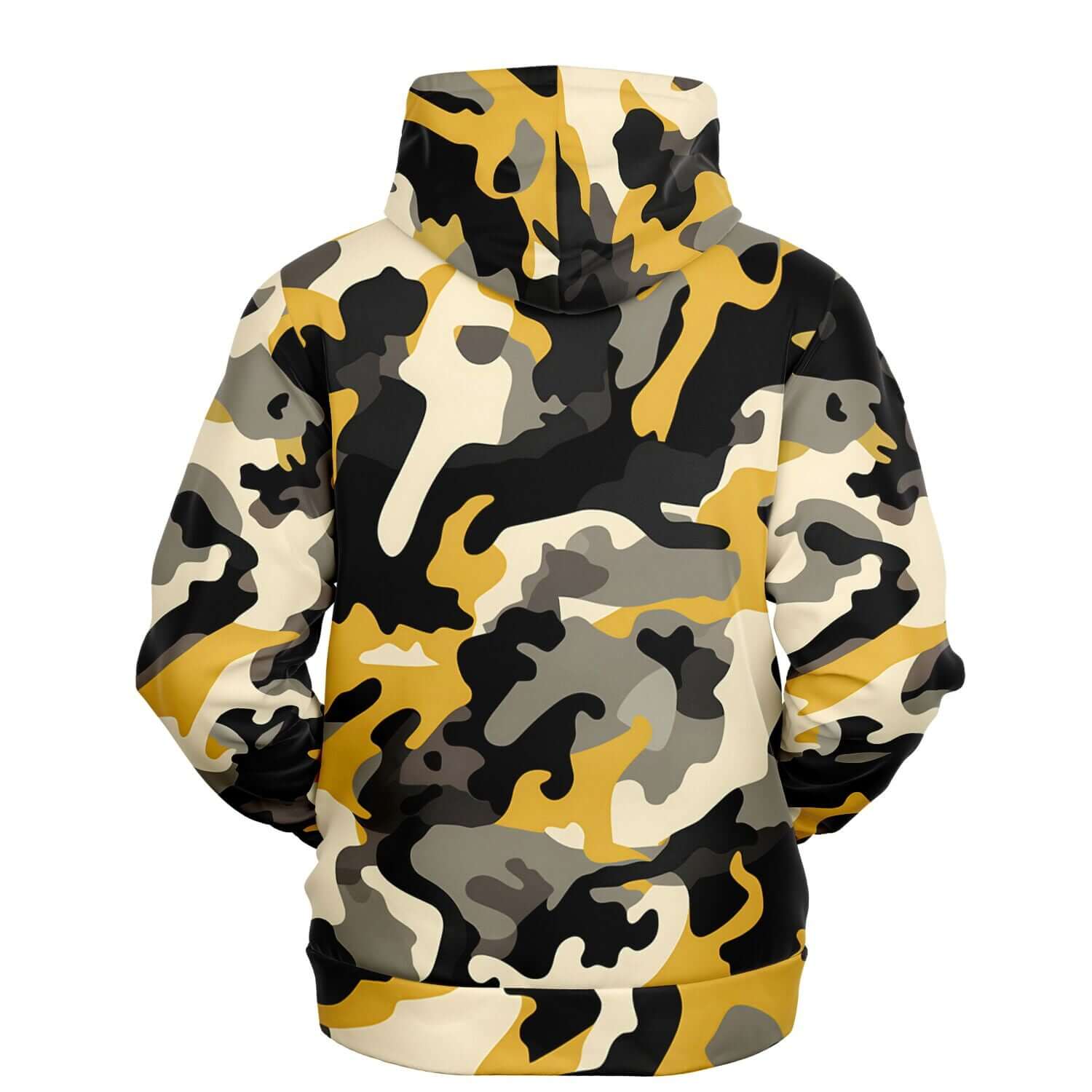 Military Brown Black Camo Hoodie | Unisex