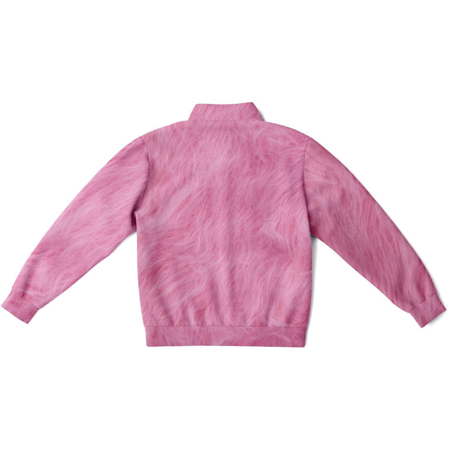 Pink Fur Track Jacket | HD Print