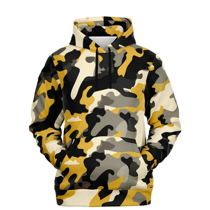 Military Brown Black Camo Hoodie | Unisex