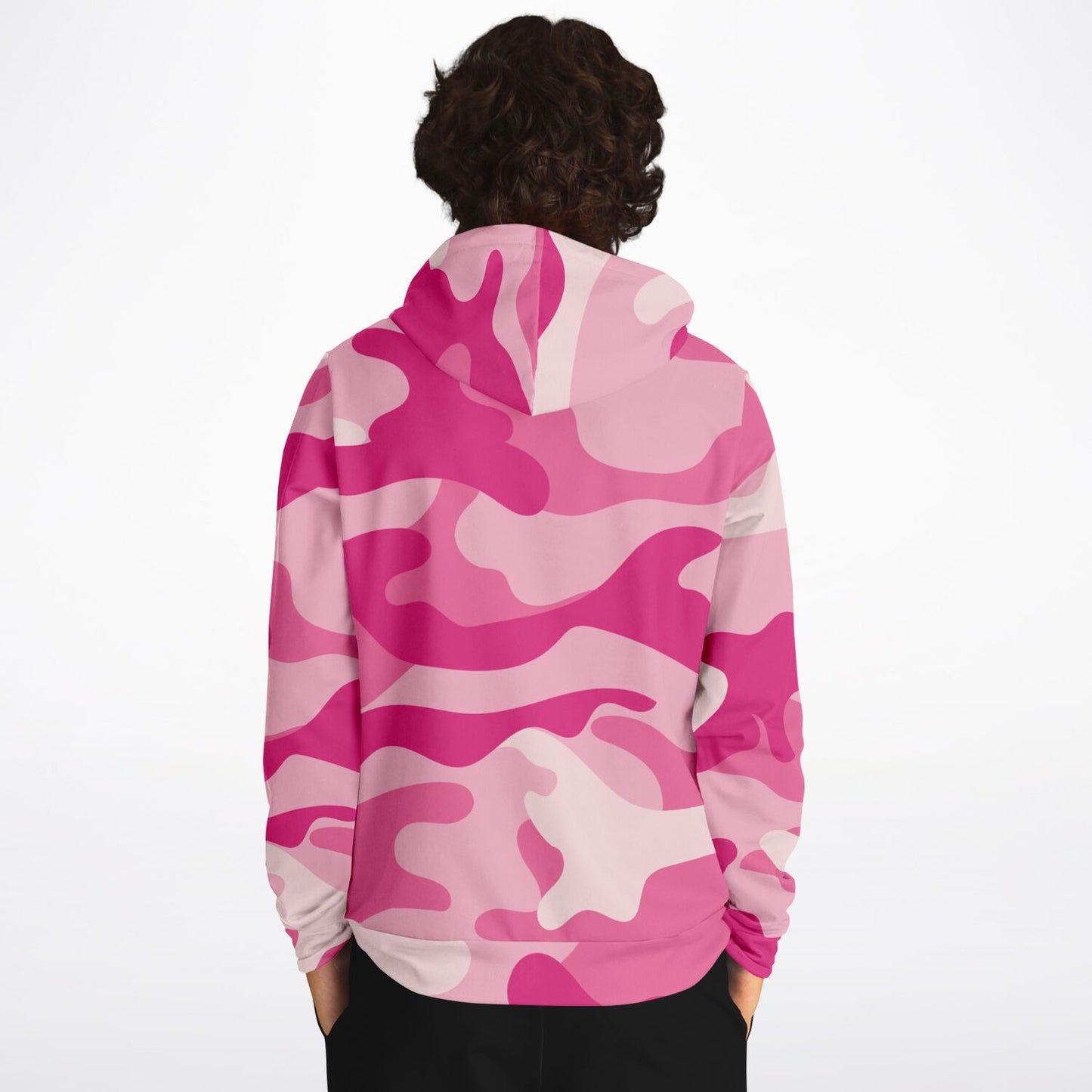 Lavender Pink Camouflage Hoodie | Unisex