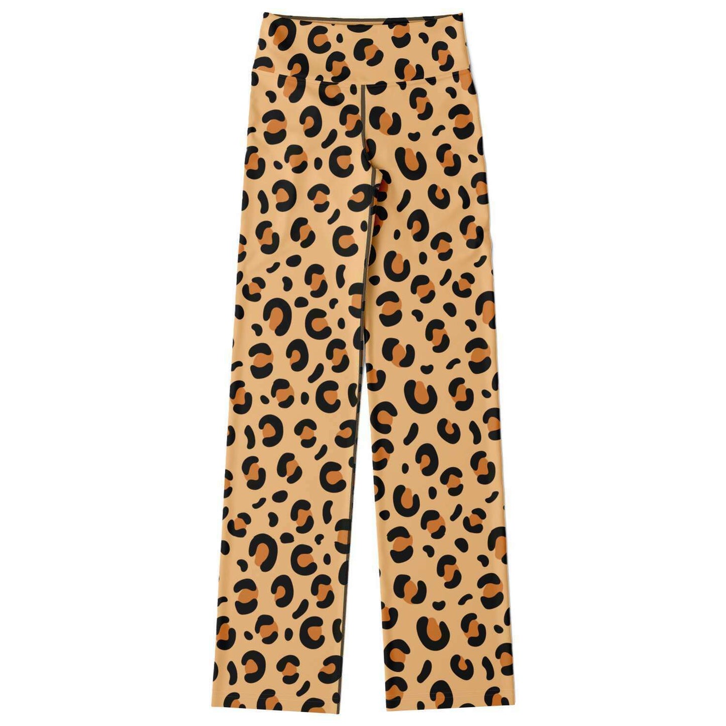 Leopard Flare Leggings | HD Print