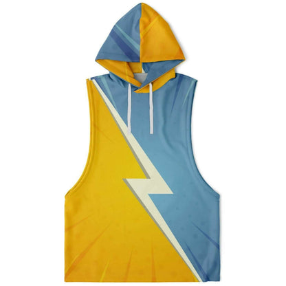 Sleeveless Hoodie for men flat