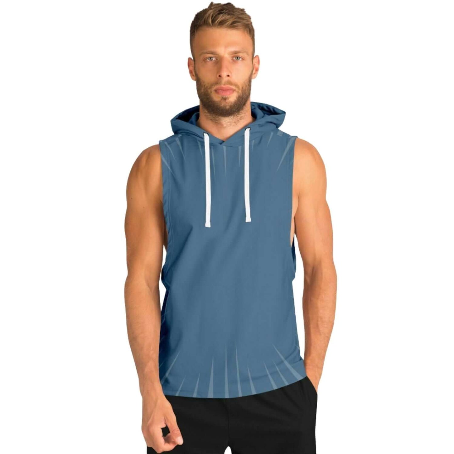 Sleeveless Hoodie For Men | Matt