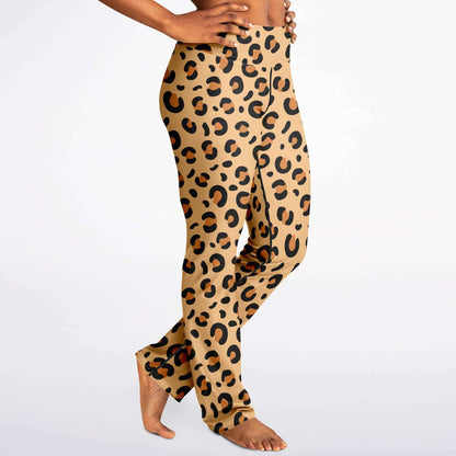 Leopard Flare Leggings | HD Print