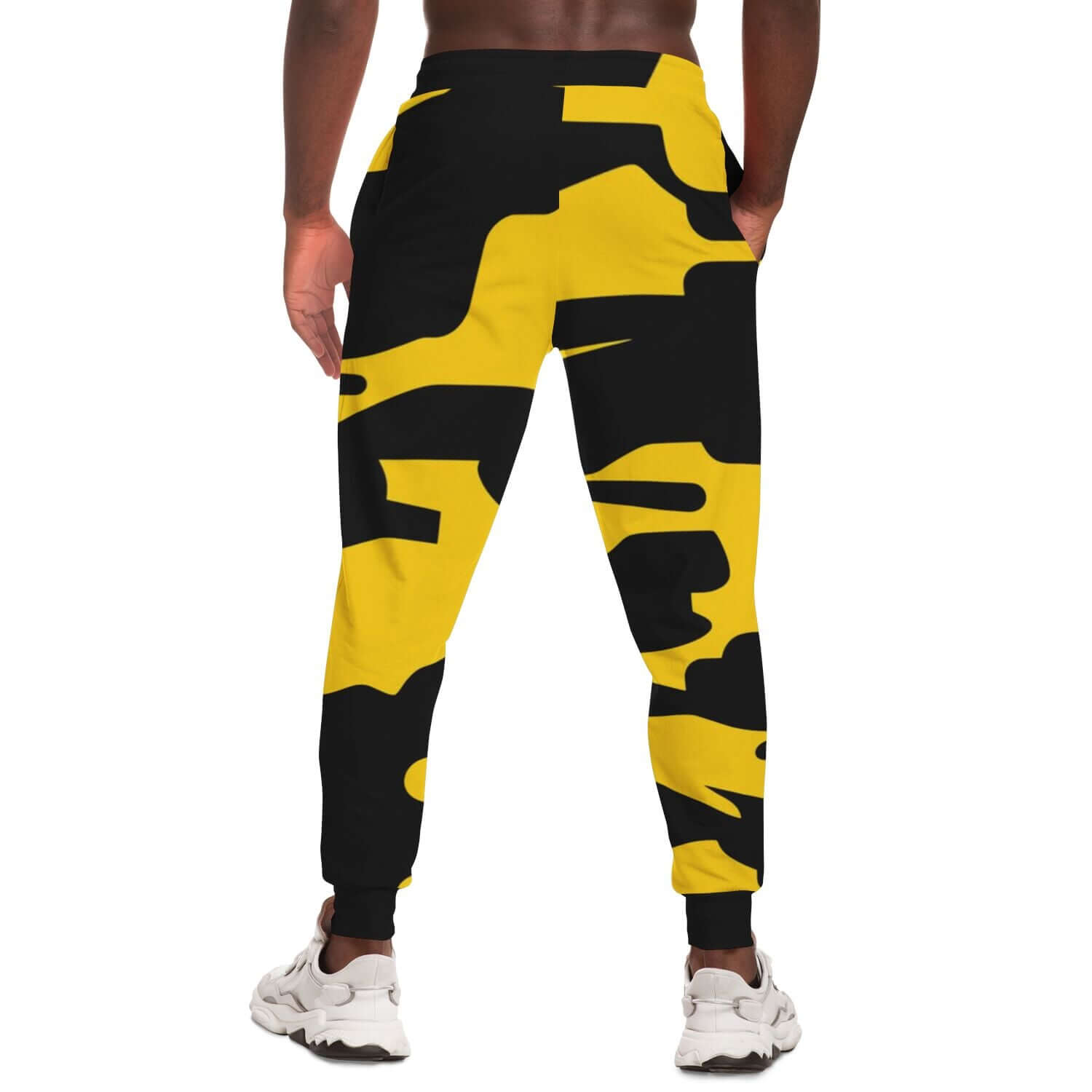 Commando Pants For Men | Black & Yellow