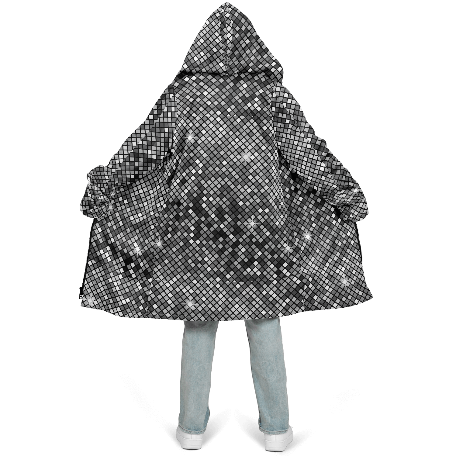 Disco Ball Zipper Cloak | Unisex HD