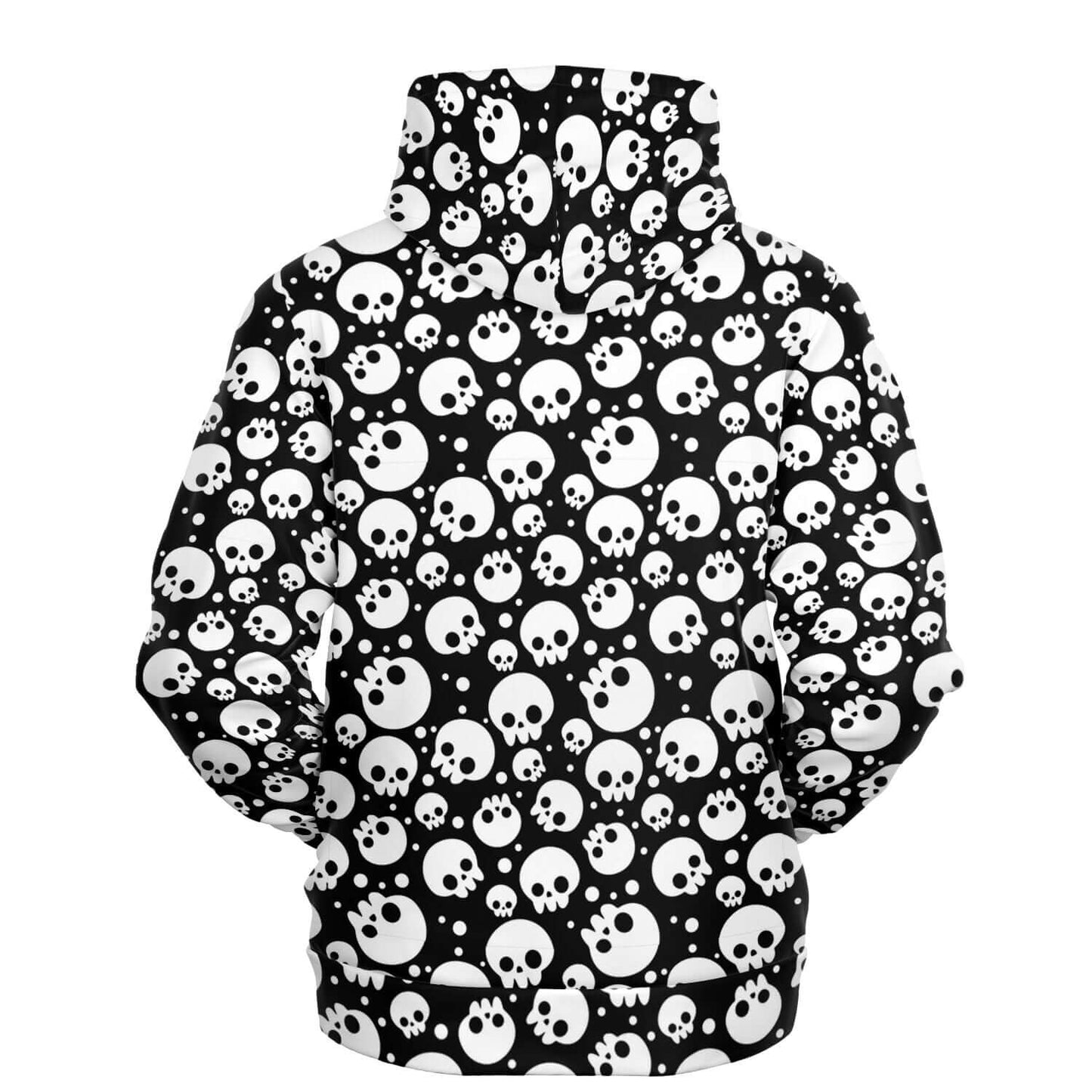 Skulls Hoodie | Black & White HD Print