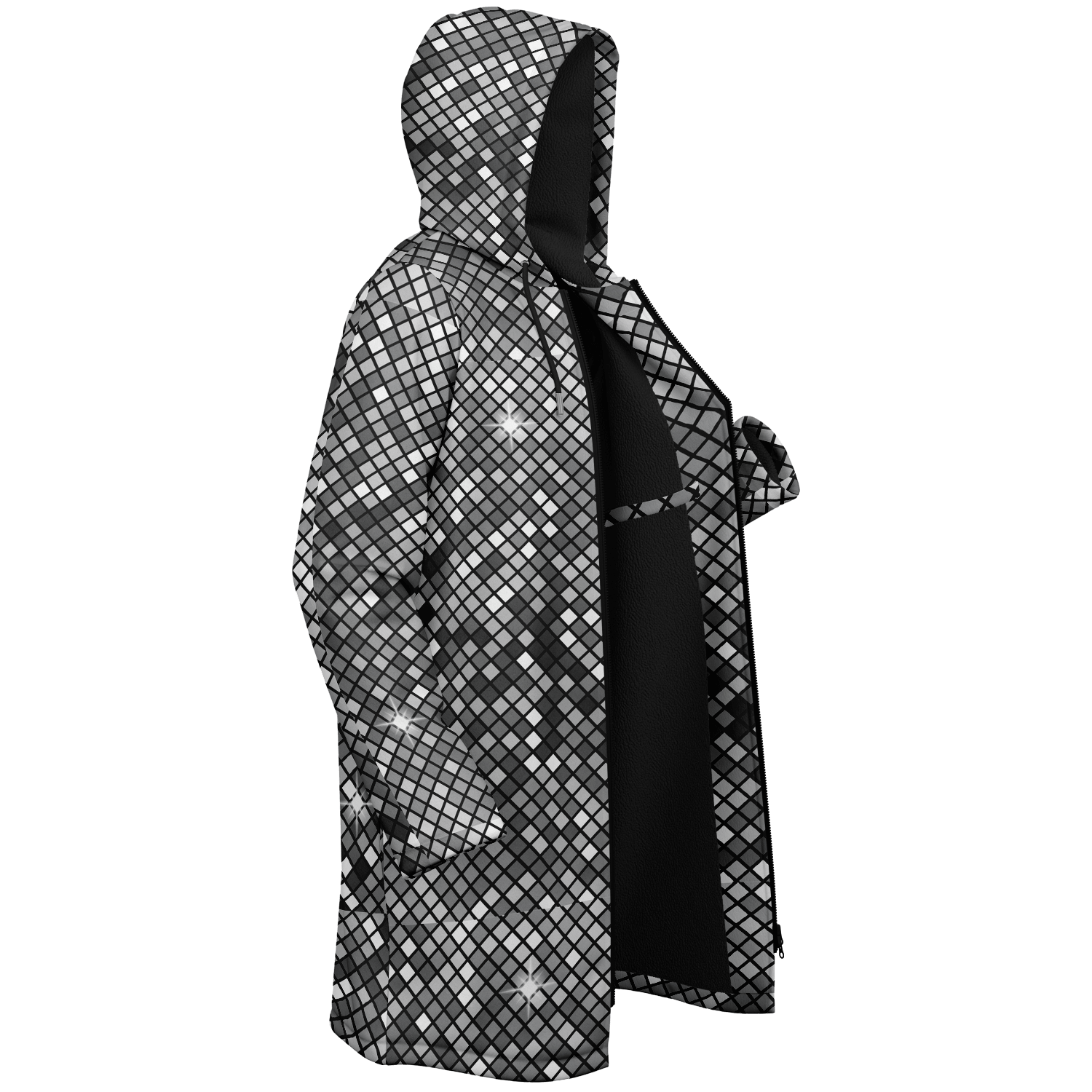 Disco Ball Zipper Cloak | Unisex HD