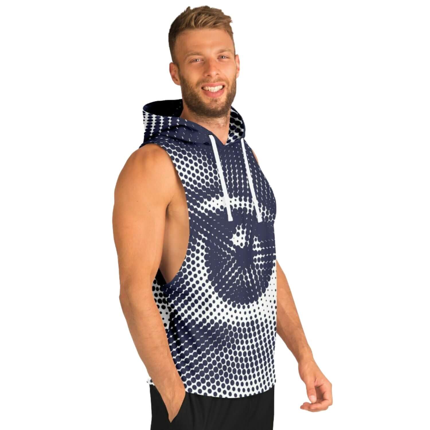 Sleeveless Hoodie For Men | Mystery Eye