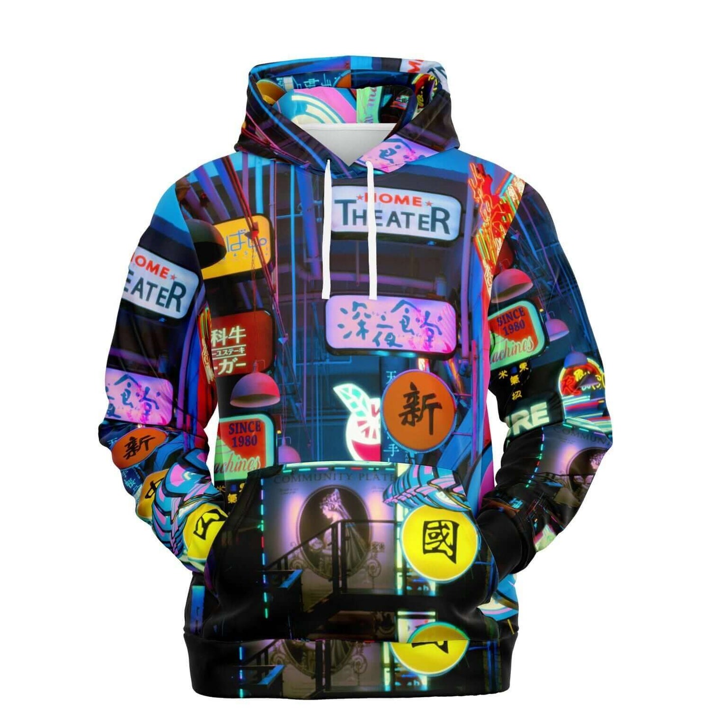 Neon Hoodie | Shanghai Rush Streetwear