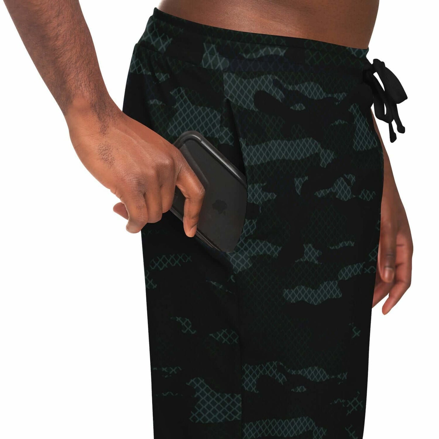 Camo Track Pants | Military Dark Green